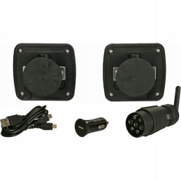 Belaidžių kvadratinių Kramp LED lempų rinkinys