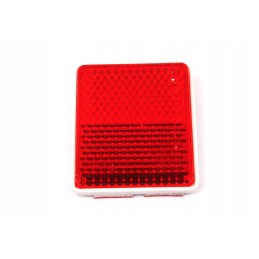 Lipnus dekoratyvinis atšvaitas 38x48mm raudonas