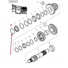 4300008m1 tarpiklis 0 30 mm