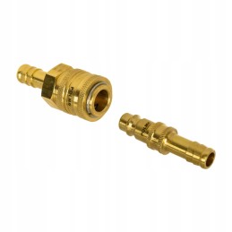 Pneumatinė greitoji jungtis įkišama į 10 mm žarnos lizdą