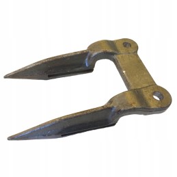 Kaltuotas dvigubas durtuvas be stumbro stiebo nuo 058