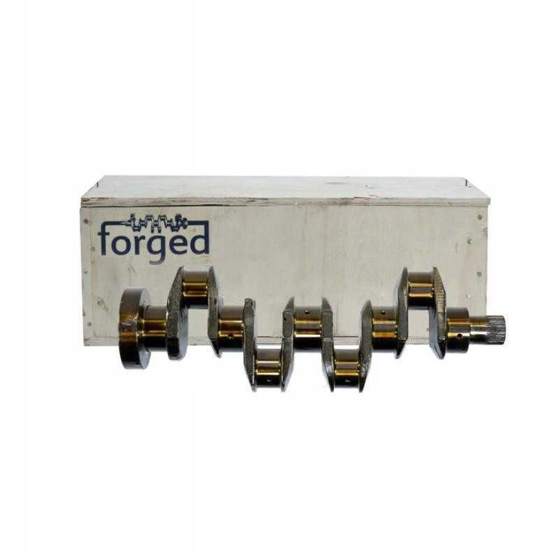 Variklio alkūninis velenas A4 236 splined mf 4 kaltas