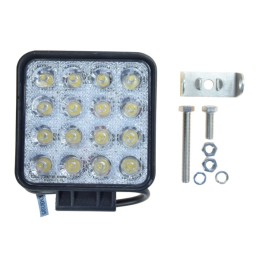 LED darbo lempa 48w 12v 24v 3520lm 6000k