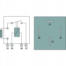 John Deere AL71349 darbo srovės relė