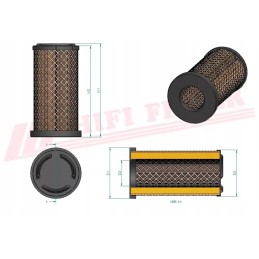 Oro filtras hifi filtras SA 16016