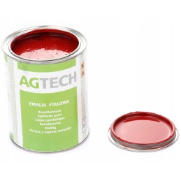 Mtz raudoni dažai 0 8l agtech