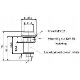 Priekinio hidraulinio kėlimo mygtuko jungiklis