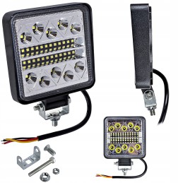 Halogeninė LED darbo lempa 12v 24v 102w cree