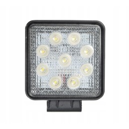 LED darbo lempa 27w 12v 24v 1620lm 6000k