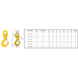 Pasukamas kablys su guoliais 5 3t HDS kranas, patvirtintas CE