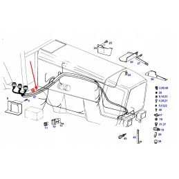 U916900110000 elektros laidų remonto rinkinys
