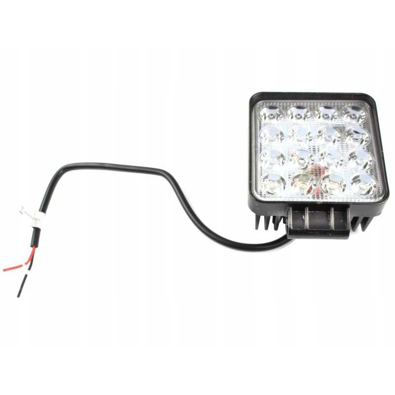 Kvadratinė LED darbo lempa 3wx16 l0081