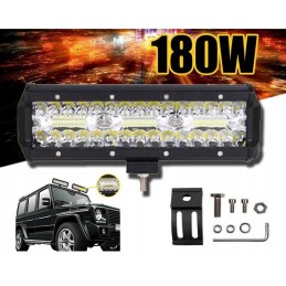 2 x halogeninių led darbo lempų rinkinys 180w 10 30v