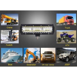 2 x halogeninių led darbo lempų rinkinys 180w 10 30v