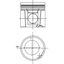 Variklio stūmoklis khd deutz bf1013 ec fc cp ecp