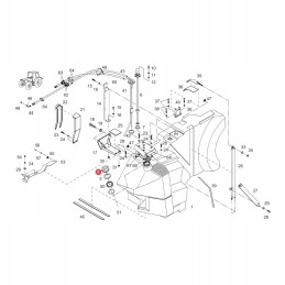 Kuro bako dangtelis fendt f411201060080 originalus
