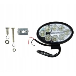 LED darbo lempa 24w 12v 24v 2160lm 6000k