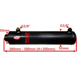 Hidraulinis cilindras smtg 80x50 taktų 200 2 vnt 8205082ne