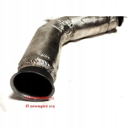 John Deere RE217832 išmetimo vamzdis su izoliacija