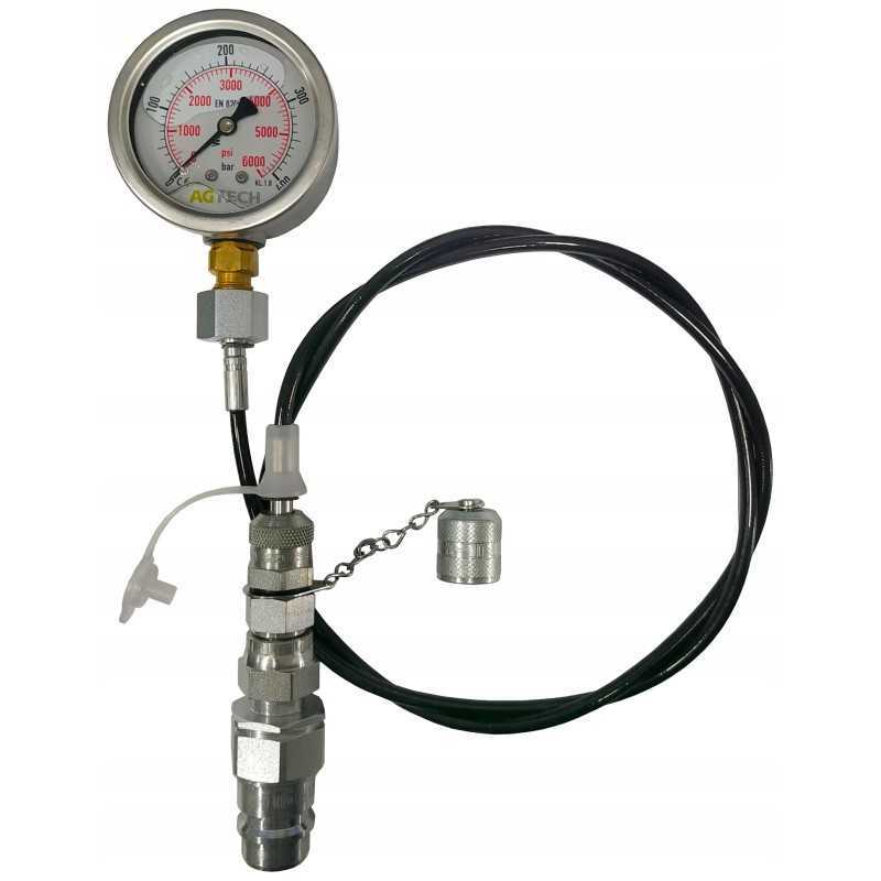 Hidraulinio slėgio matavimo komplektas, euro kištukas