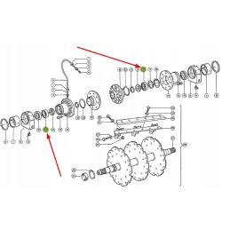 22212e1 2 eilių sferinis ritininis guolis