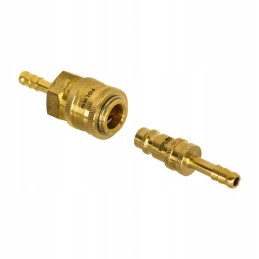 Pneumatinė greitoji jungtis įkišama į 6 mm žarnos lizdą