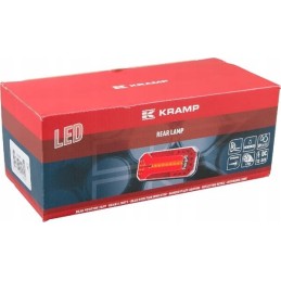 Stačiakampis LED galinis žibintas 12 24v 5 kontaktų