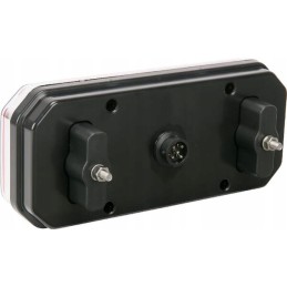 Stačiakampis LED galinis žibintas 12 24v 5 kontaktų