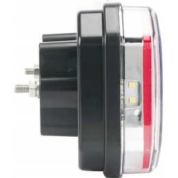 Stačiakampis LED galinis žibintas 12 24v 5 kontaktų