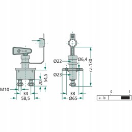 Akumuliatoriaus atjungimo jungiklis 507290020