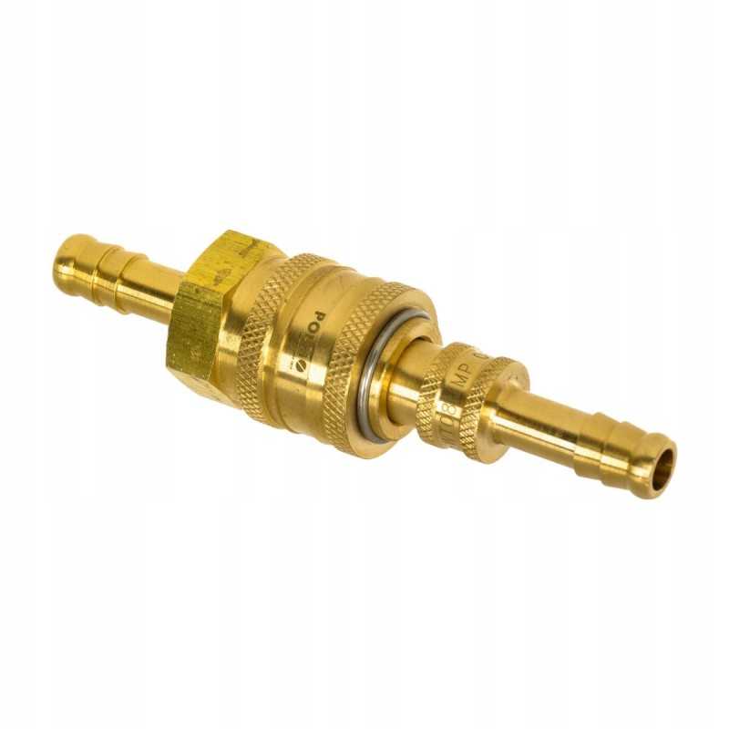 Pneumatinė greitoji jungtis įkišama į 8 mm žarnos lizdą