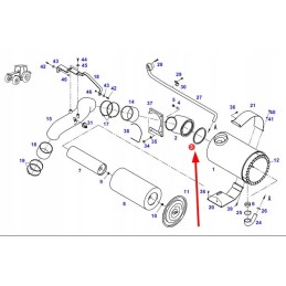 F926200090150 sandarinimo žiedas 155 x 5