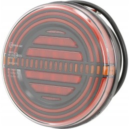 LED galinis žibintas, apvalus, 12v, oe, 142 mm, skersmuo