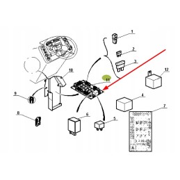 7700067489 saugiklio lizdas