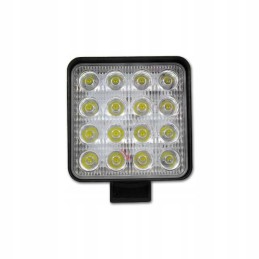 Galinga LED darbo lempa 10 30v 27w kvadratas