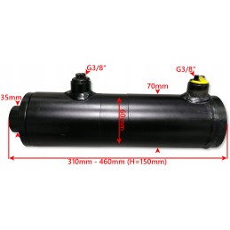 Hidraulinis cilindras smtg 60x35 eiga 150 2 pusių