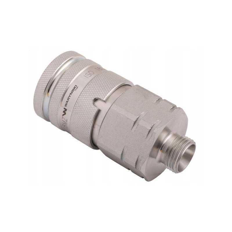 Hidraulinis greitas sujungimas su sausu išjungimo lizdu