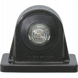 LED šoninė gabaritinė lemputė 12 24v, dešinė, balta ir raudona