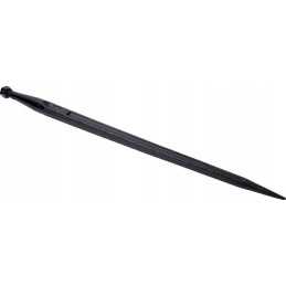 Tiesus krautuvas 36x810mm m22x1 5 juodas