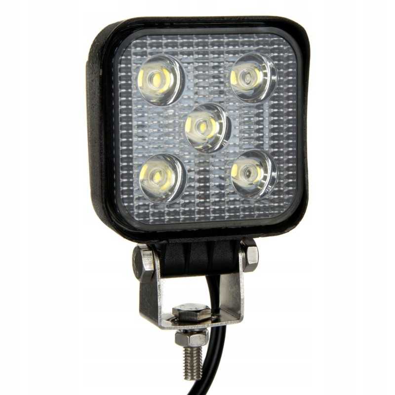 Priekinis žibintas darbo lempa 5 LED 15W 12V 24V