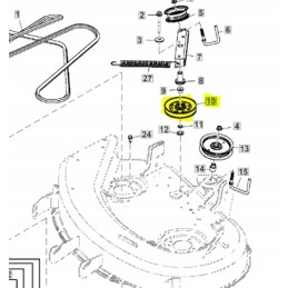 Skriemulys x300 john deere am135957