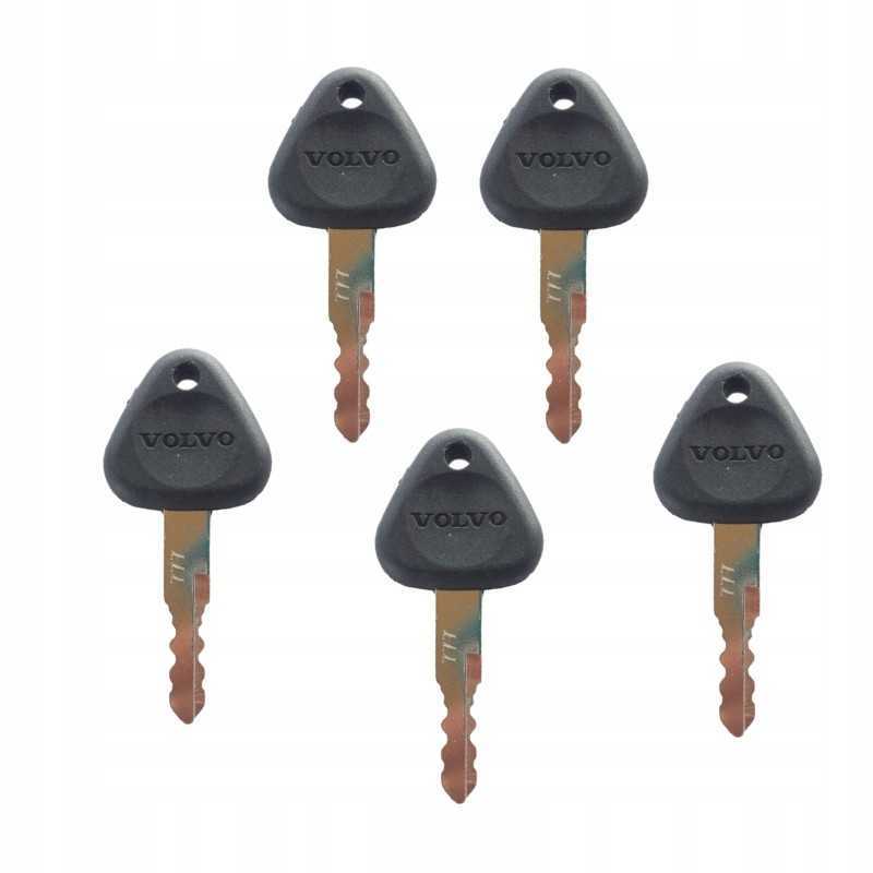 5x raktų durų užvedimo raktelis Volvo samsung clark 14529178 777