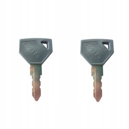 2x raktų durų uždegimo raktas Yanmar john deere jd branson kukje 52160