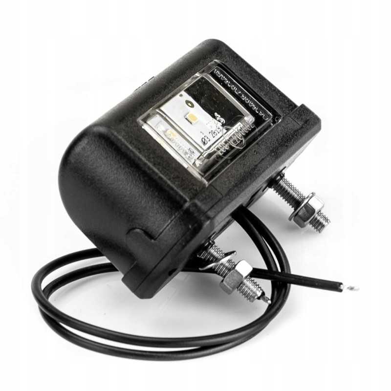 LED valstybinis numerio ženklas šviesus granitas