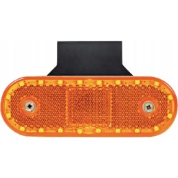 Stačiakampė LED markerinė lempa 12 24v su laidu