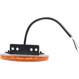 Stačiakampė LED markerinė lempa 12 24v su laidu