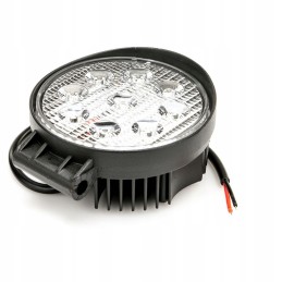 Apvali darbinė lempa 9 LED 27W 2200lm 693led0076
