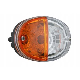 Priekinis žibintas 2f ovalus 140x94 su stiprintuvo lizdu