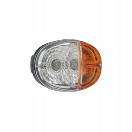 Priekinis žibintas 2f ovalus 140x94 su stiprintuvo lizdu