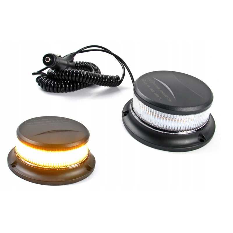 Pico LED magneto įspėjamoji lemputė gaidys 12 24v